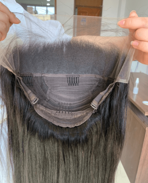 Queen Hair Inc Lace Frontal Wigs 13x4 Body Wave Human Hair Wigs 250% 180% Density #1B Natural Color