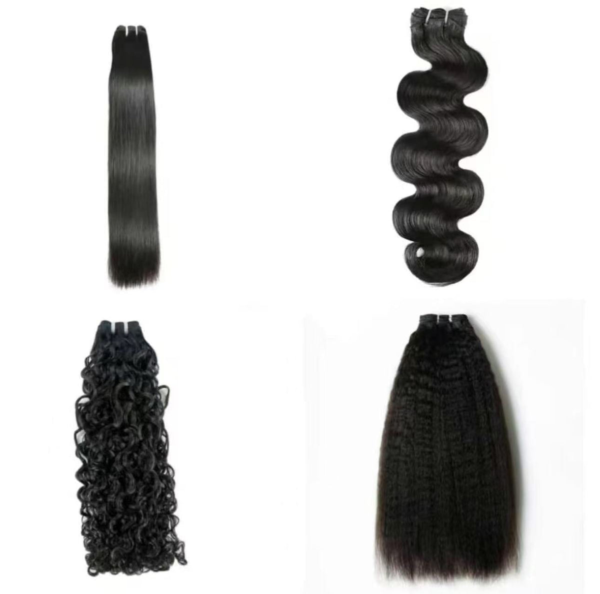 Queen Hair Grade 10A Uprocessed Human Hair Bundles 1pcs straight/body wave/deep wave/ water wave