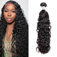 Queen Hair Grade 9A Uprocessed Human Hair Bundles 1pcs straight/body wave/deep wave/ water wave