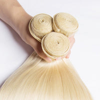 Queen Hair Inc Offline VIP 10A 613 Blonde Hair Bundles 12-30 Inch Straight Body Wave 1 Bundle